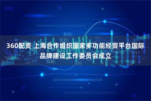 360配资 上海合作组织国家多功能经贸平台国际品牌建设工作委员会成立